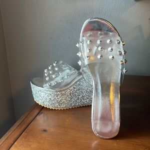Party shoes super cute and lots of bling